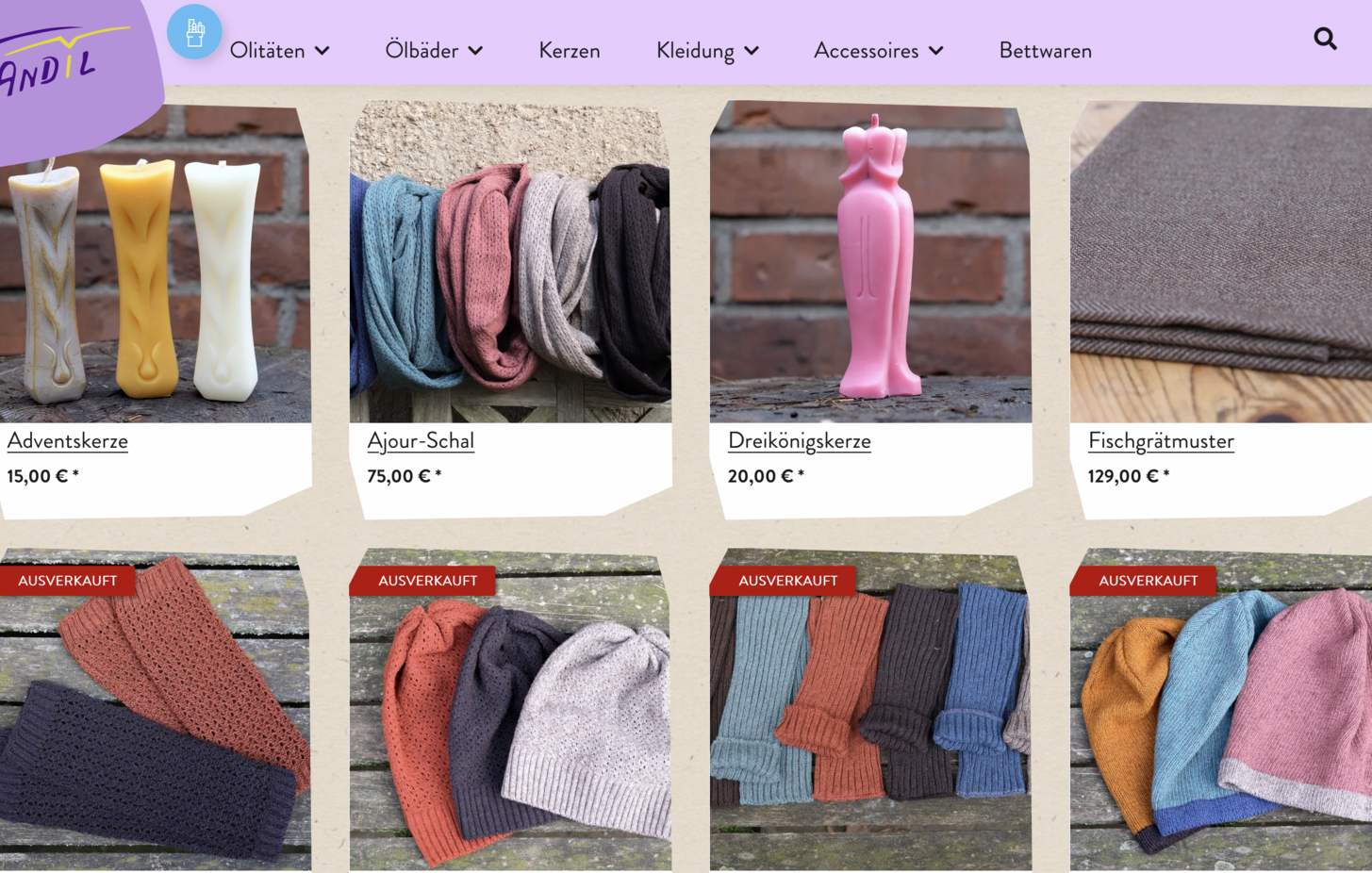 Neue Homepage und Shop | Wandil Torffaserprodukte